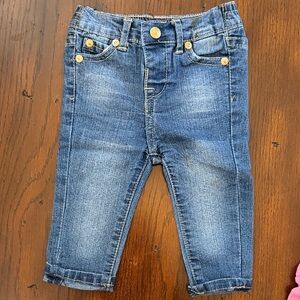 7 for all Mankind baby girls Classic Blue Denim Jeans